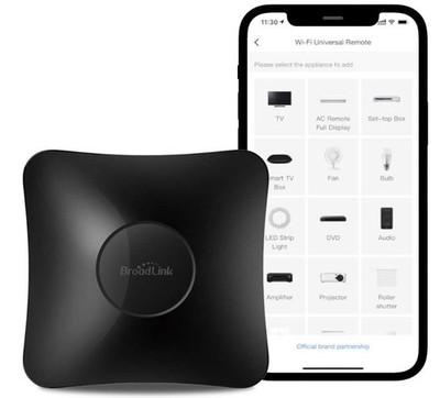 BroadLink RM4 Pro IR/RF Universal Remote Smart Hub WiFi