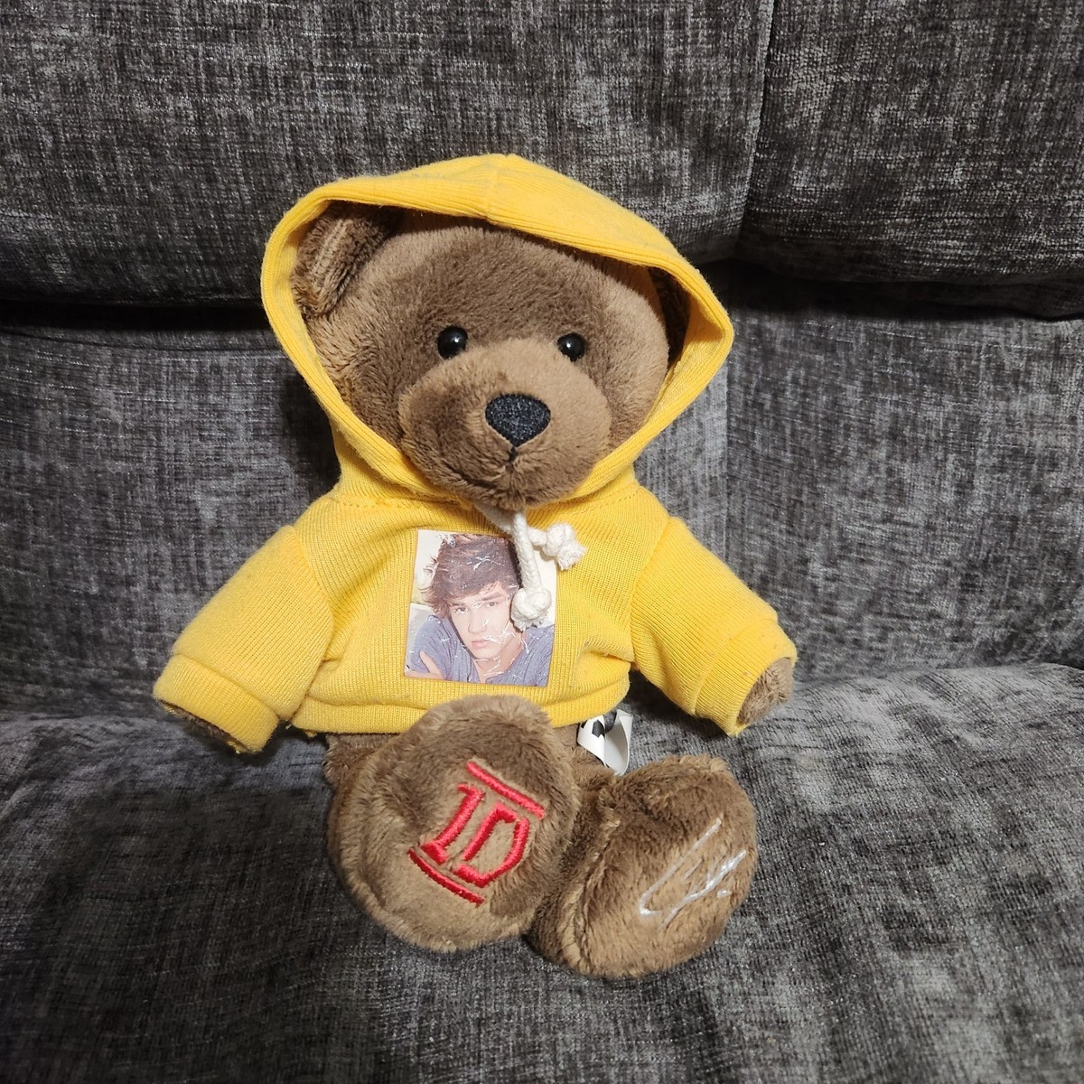 One Direction Liam Payne 1D I-Star Teddy Bear Yellow Hoodie Plush