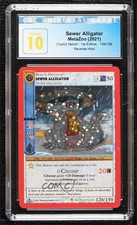2021 MetaZoo - Cryptid Nation 1st Edition Holo Sewer Alligator CGC 10 Pristine