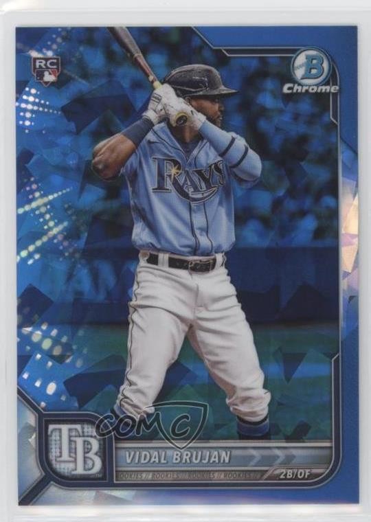 2022 Bowman Chrome Sapphire Edition Vidal Brujan #89 fm0