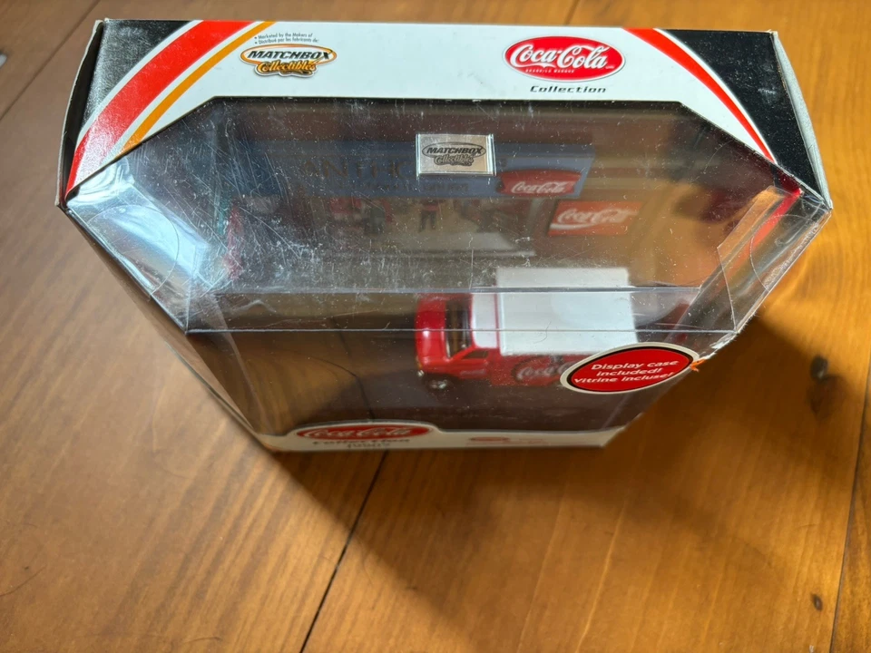 Matchbox Collectibles Coca Cola 1998 Ford Box Van, Red, Anthony's Pharmacy, NIB - Image 2 of 4