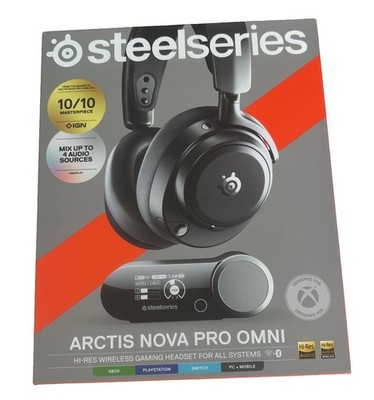 STEELSERIES Arctis Nova Pro Omni, Over-ear Gaming-Headset Bluetooth Schwarz
