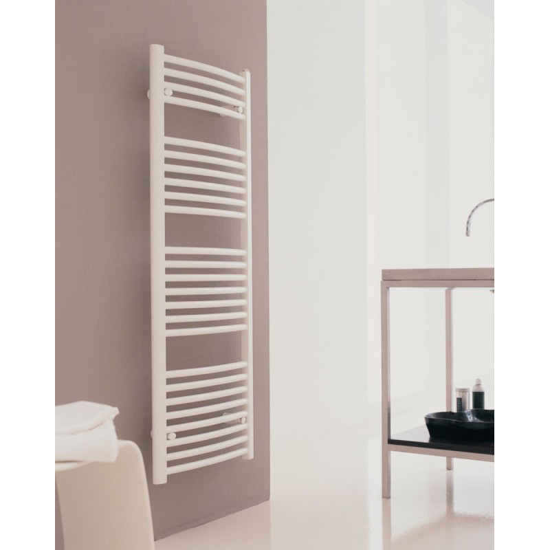 Sèche-serviettes eau chaude Alterna blanc pour chauffer une salle de bain