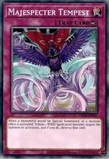 Majespecter Tempest Common TRAP Unlimited OTS Tournament Pack 24 Yugioh