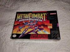 Metal Combat Falcon's Revenge New Sealed for Super Nintendo NTSC-USA