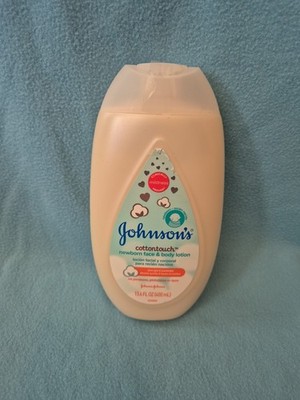 Johnson's CottonTouch Cotton Touch Newborn Baby Face and Body Lotion 13.6 Ounces