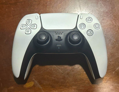 PlayStation Sony DualSense Wireless Controller w/ Track Pad White/Black PS5