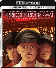 The Bridge on the River Kwai New 4K UHD Blu-ray With Blu-Ray, 4K Mastering,