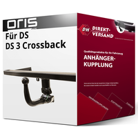 für DS 3 Crossback Typ UR / UC / UJ (Oris) AnhäNgerkupplung Vertikal Abnehmbar