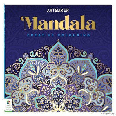 Art Maker Creative Colouring Mandala by Hinkler Pty Ltd Paperback Book