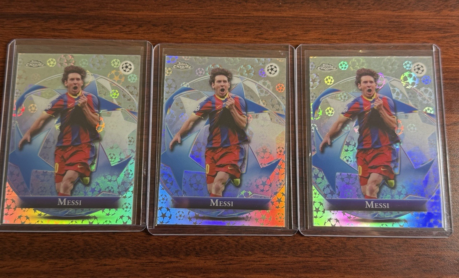 Lionel Messi 2025-26 Topps Chrome UEFA Logofractor Legends - Europe Exclusive