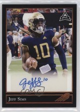 2021 Leaf Memories 1992 Base Bronze Spectrum 92/99 Jeff Sims #BG-JS1 Auto 1b8