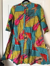 Zuri Multicolour Graphic Collared Button-Up D...