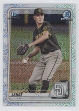 2020 Bowman Draft Chrome Mojo Refractor Justin Lange #BD-99 6u5