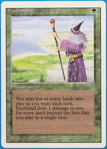 Fastbond Revised PLD (Rare Reserved List MTG Magic Card) (ID# 497567) ABUGames - Picture 1 of 2