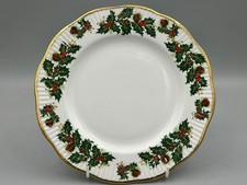 Queens Rosina China Yuletide - 9,1/2" Salad Plate.