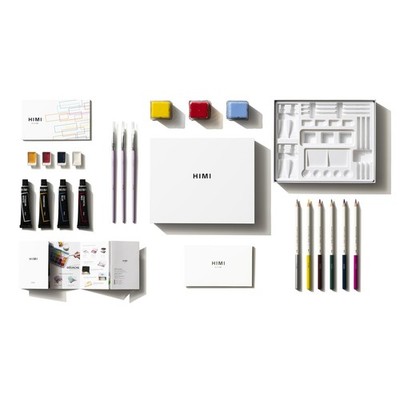 Gouache Paint Set  8 PCS für Acryl, Öl, Aquarell, Gesicht & Körper Gouache Gu...