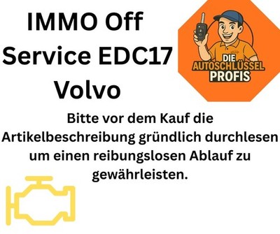 Wegfahrsperre Deaktivieren, WFS OFF, IMMO OFF, Volvo EDC17