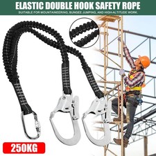 Safety Harness Anti-Fall Protection Kit Body Roofing Harnesses Shock Absorbing