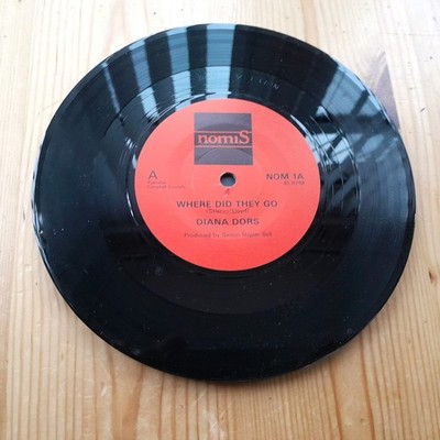 Diana & gary Dors' where did they go' NOM 1A  45 rpm Mint