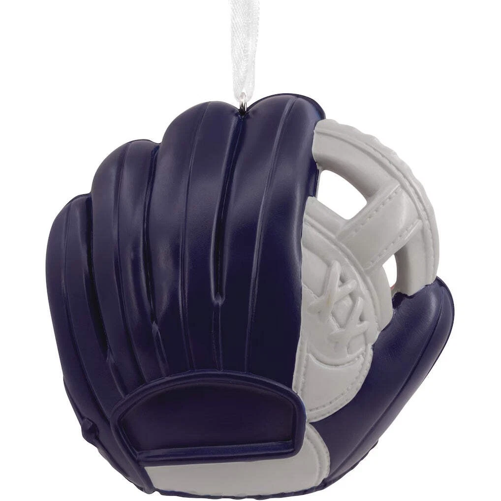 Hallmark Atlanta Braves Baseball & Glove Ornament - Thumbnail 2