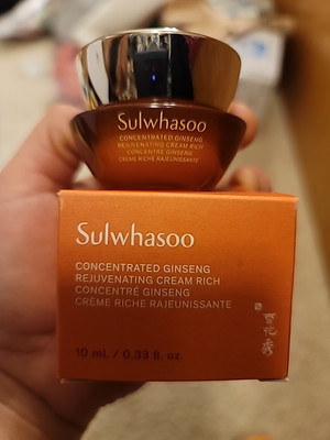 Sulwahoo Concentrated Ginseng Rejuvenating Cream Rich 10ml-2024 Version