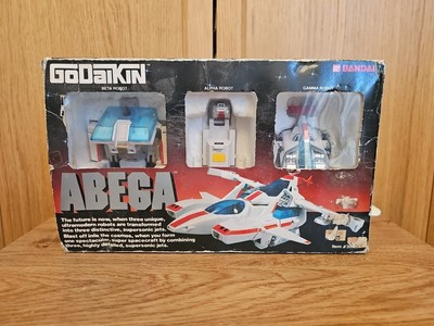 ABEGA Super Godaikin Bandai Alpha Beta Gamma 1983 Robot Jet Robo m. OVP