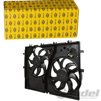 HELLA LÜFTER MOTORKÜHLUNG 388mm passend für FIAT DUCATO | 8EW 366 420-481