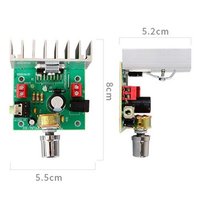 TDA7377 DC12V 33W/12W Dual-channel Audio Power Amplifier Board Module