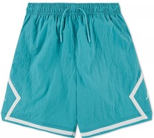 Jordan Boys Poolside Woven Teal Diamond Swimwear Size L MSRP 45