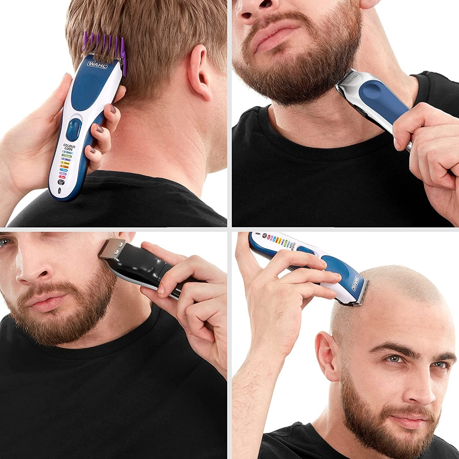 Wahl Colour Pro Cordless Combi Kit, Hair Clippers for Men 9649317