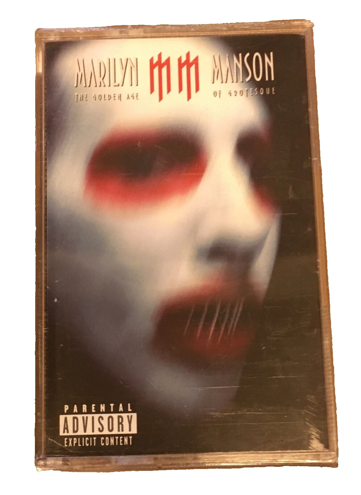 Marilyn Manson Metal Music Cassettes