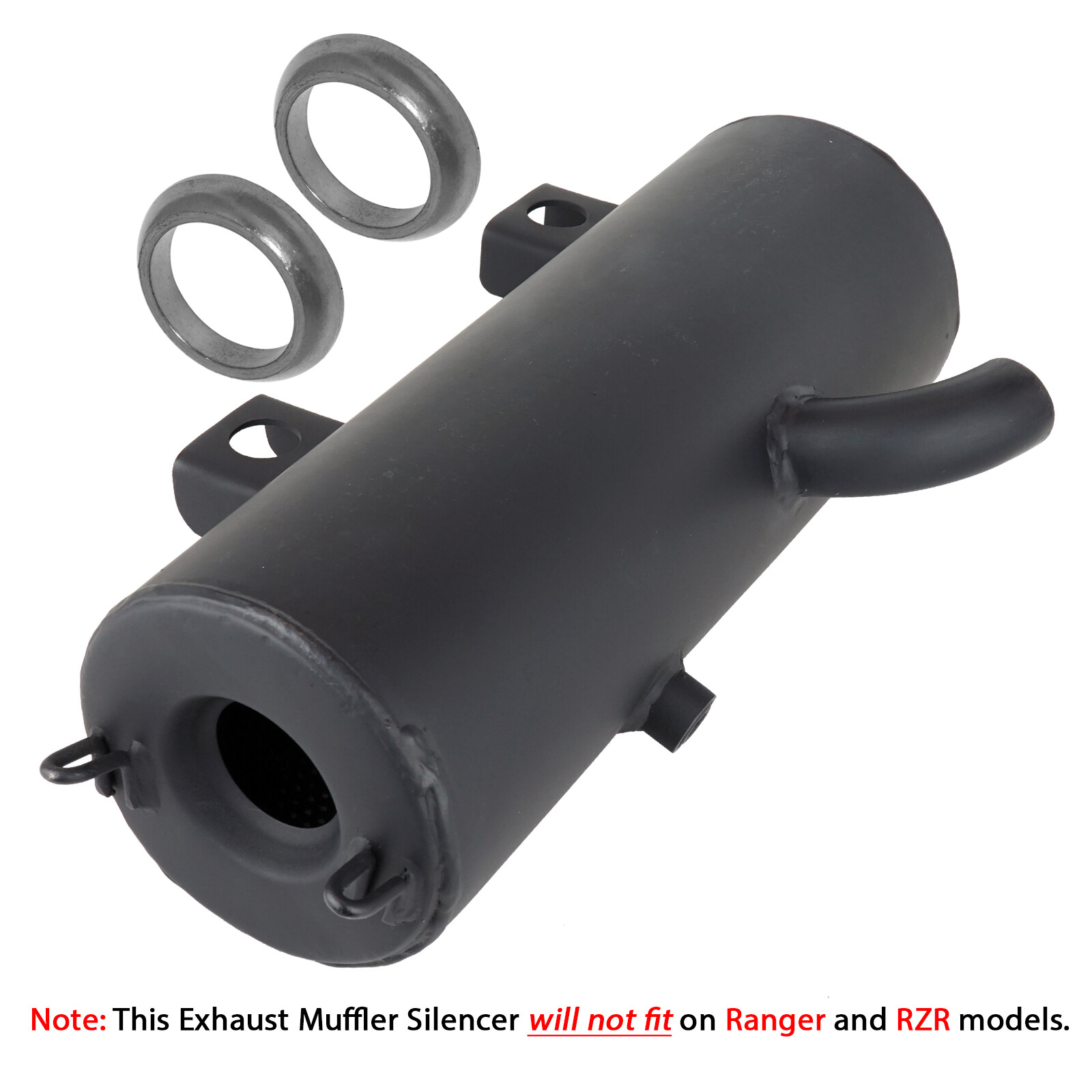 Exhaust Muffler Silencer W/Gaskets for Polaris 1261909489 eBay