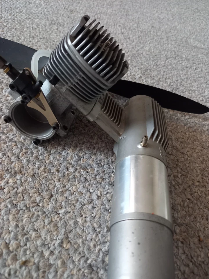 SC Super Custom 91 nitro glow engine 15cc, vintage RC engine - Image 2 of 4