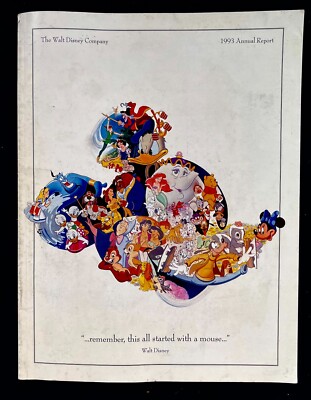 The Walt Disney Company Annual REPORT 1993 FRANK WELLS Tokyo