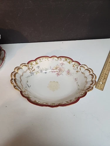 VINTAGE HAVILAND LIMOGES FRENCH PORCELAIN Serving BOWL
