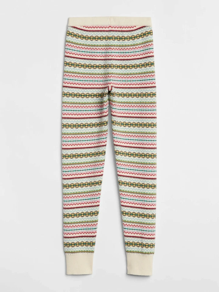 GAP NIÑA FAIRISLE SUÉTER LEGGINGS ORG. $39,95 TALLA 12 NUEVO CON ETIQUETAS   Foto 2 de 3