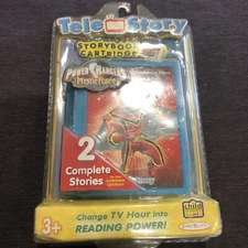 NEW! Tele-Story-Book Power Rangers 2 Code Busters Mystic Force Whispering Voices