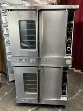 Gas Convection Ovens Garland Master Double Stack On Wheels Bakery Depth #2672