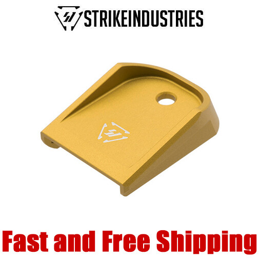 Strike Industries Aluminum Magazine Base Plate For GLOCK – Red – SI-G-ALBP-RED