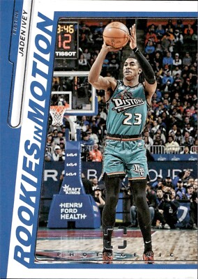 Jaden Ivey Rookie - 2022-23 Panini Photogenic - Rookies in Motion #4