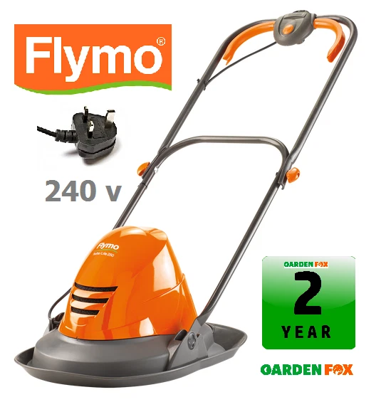 new Flymo Turbo Lite 250 Mains Corded 240V Electric Hover mower
