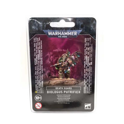 Death Guard - Biologus Putrifier: Games Workshop Warhammer 40000