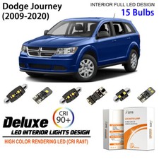 Led Interior Light Kit For Dodge Journey 2009-2020 White Led Light Bulbs Upgrade