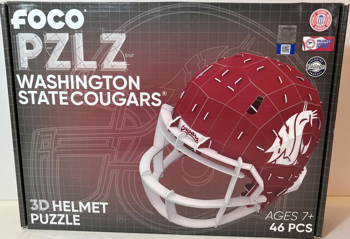 f*i様 standard california for RHC footbal Foco Pzlz College Football Helmet Washington State Cougars