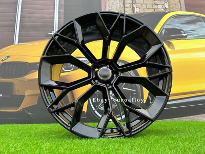 4 x 23 Inch 5x112 Black Wheels: Fits For Audi A8 A7 Q5 Q7 Q8 RS Models S-Line