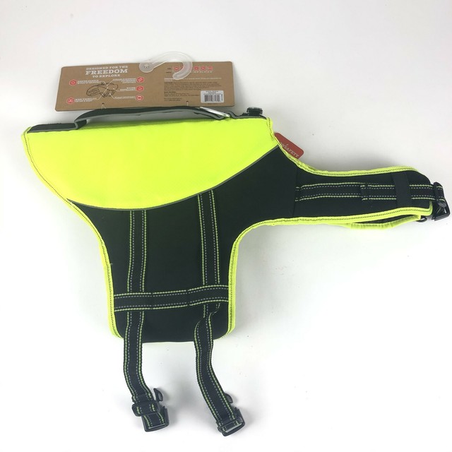 Arcadia Trail Dog Flotation Coat Life Jacket High Visibility Yellow