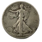 1920-S Very Fine VF Walking Liberty Silver Half 50c San Francisco