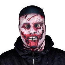 Scary Halloween Face Mask Zombie V1 3D Effect Fancy Dress Horror FS218