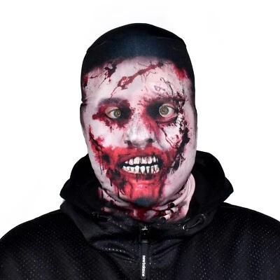 Zombie Halloween Maske V1 3D Effekt Horror Fancy Dress FS218 - Bild 1 von 4